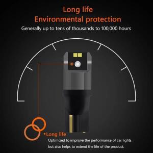 O LED 전구 캔버스 194 501 자동차 인테리어 돔 라이트  기구 주차 조명 12V T10 W5W 개