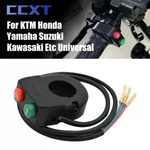 22mm 핸들 바 범용 경적 버튼 스위치 및 헤드 라이트 조합 오토바이 스쿠터 ATV KTM YAMAHA 호환 등 혼다 호환