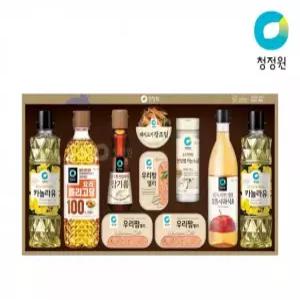 청정원 선물세트9호 참기름 햄 맛술 올리고당 식용유선물세트 명절선물세트