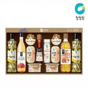 청정원 선물세트6호 참기름 햄 맛술 올리고당 식용유선물세트 명절선물세트