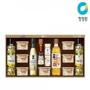 선물세트4호 참기름햄 맛술 올리고당 식용유선물세트 명절선물세트 청정원선