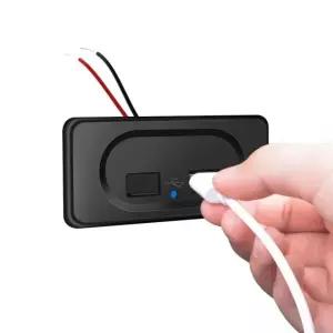 캠핑카 카라반 매립형 듀얼 USB 충전 포트 4.8A 소켓
