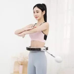 [하프클럽/셀러허브_아웃도어]이지핏 실내 무소음 뱃살 지압 스마트 훌라후프