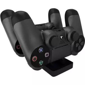 PS4 컨트롤러 충전기 메가드림 듀얼 충전 스테이션 도크 소니 플레이스테이션 4 PS4 슬림 PS4 프로용 고속
