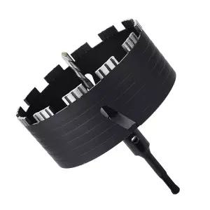 5인치/125mm 건식 다이아몬드 코어 드릴 비트 SDS 플러스 어댑터 포함 건식/습식 드릴링용 콘크리트 화강암