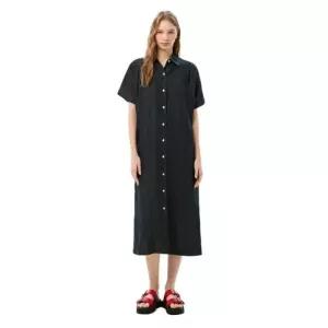 매장정품 TOMMY JEANS 타미진스 여성 린넨 블렌드 데님 셔츠 원피스 T32G1NOP02TWL1 1623894