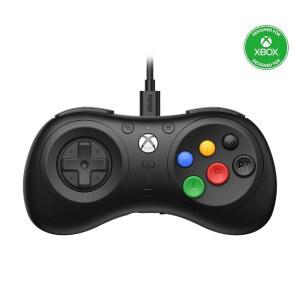 XBOX SERIES X|S, ONE 및 WINDOWS용 컨트롤러(6버튼 M30 8BITDO 취득 포함) 공식 유선 - 라이선스 레이아웃