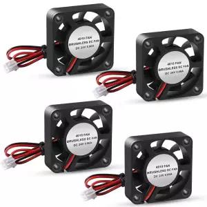 4/8PCS 3D 프린터 냉각 팬 4010 송풍기 40X40X10mm 유압 베어링 용 브러시리스 DC 12v 24v