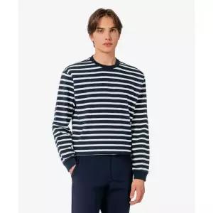 매장정품 LACOSTE 라코스테 남성 긴팔 스트라이프 티셔츠 TH338E-56G 166 TH338E-56G166 1527348