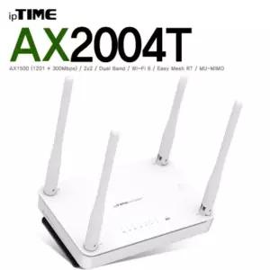 ipTIME(아이피타임) 11ax 유무선 공유기 AX2004T WHITE 부품 소모품 자재 파츠