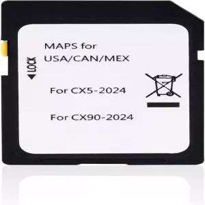 미국 지도 SD 카드 교체 액세서리용 2024 CX5 자동차 GPS 내비게이션 시에 적합한