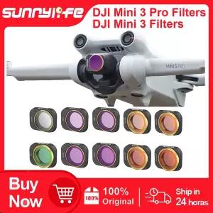 dji 호환 Mini 3 Pro 필터 용 Sunnylife 렌즈 ND CPL 4/8/16/32 /64 카메라 액세서리 드론 짐벌 필름 유리