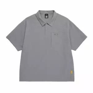 NATIONALGEOGRAPHIC 내셔널지오그래픽 N252MTS880 프로즌큐브 반팔 카라티셔츠 IRON GREY