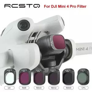dji 호환 Mini 4 Pro ND 필터 드론 카메라 렌즈 세트 용 RCSTQ 액세서리 UV CPL ND8 ND16 ND32 ND64 ND/PL
