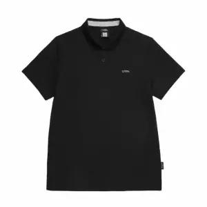 NATIONALGEOGRAPHIC 내셔널지오그래픽 N252WPL020 여성 카리디 베이직핏 피케 반팔 티셔츠 CARBON BLACK