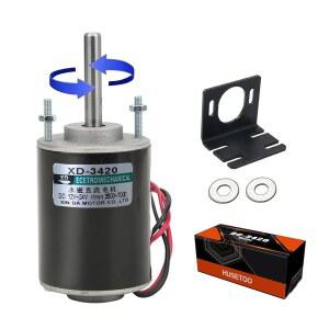 고토크 DC 모터 12V / 24V 영구 자석 미니 DIY 발전기 30W CW CCW 3500 7000RPM(마운 포함)