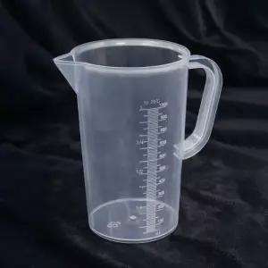 대용량 3000ml 계량컵 투명 플라스틱 눈금 비커 베이킹 카페