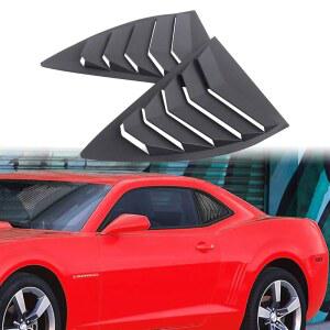 2010-2015 쉐보레 카마로 LS LT RS SS GTS의 리어 사이드 윈도우 루버, ABS 스쿱 커버 벤트 람보 GT 스타일 u2026