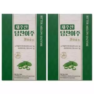 제주산 당찬여주 발효효소 30포 2박스