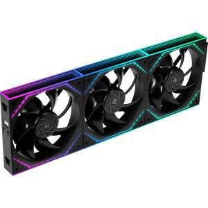 써멀라이트 TL-M12Q X3 120mm PC 케이스 팬, PWM ARGB 팬, 2000RPM 고풍량, 데이지 체인, 인피니티 미러 조명, 3팩