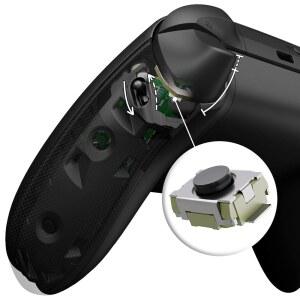 TURN FLEXOR 핸들 그립 트리거 스톱 클릭 & S 레일 쉘 DIY XBOX - 없음 교체 X 컨트롤러 버전 EXTREMERATE 키트 시리즈 사이드 그립용 스토퍼