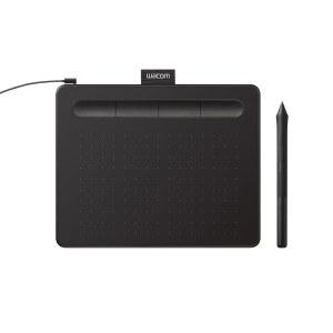 Wacom Intuos 소형 그래픽 드로잉 태블릿, 교육 사용자 호환되는 지정 가능한 포함, 크롬북 및 4가지 검정 Android ExpressKey, 소프트웨어 Windows와 Mac