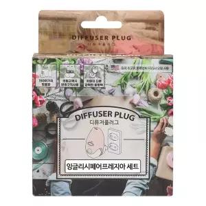 디퓨저 플러그 베이직세트 잉글리시페어프레지아 본체+리필30ml 전기발향 화장실 실내 방향제