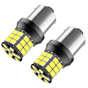 백업 후진등, 후미등, RV등, 잔디깎이 등에 사용되는 세룬도 오토 1156 LED 전구, 12V 24V 슈퍼 브라이트 1141 1003 BA15S LED 전구 흰색 2개