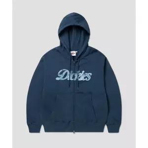 디키즈 DICKIES 스크립트 후드 집업 Navy DIKU261LRZH001NV 181890