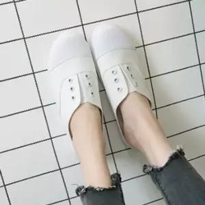 여성 캐주얼 슬리퍼 운동화 블로퍼 단화 단화 캔버스화 캐주얼신발 여성운동화