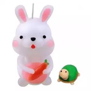 동물나라 토끼와 거북이 양초