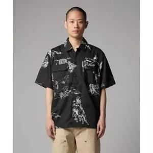 디키즈 DICKIES 새비지 워크 셔츠 Black DK0A4Z7SBLK 181840