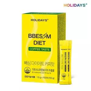 [NS홈쇼핑][홀리데이즈] 대용량 빼심 커피맛 100포 1박스[35938379]