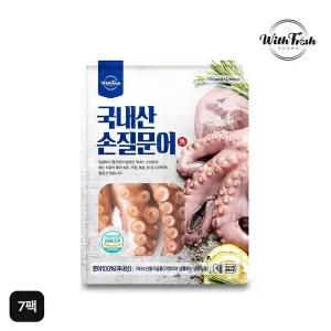 [NS홈쇼핑]국내산 손질 햇 문어 150gX7팩 (총 1.05kg)[35929512]
