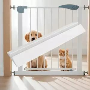 [반려] 강아지 고양이 안전문 문턱 받침대 발걸림 방지 보호대 화이트 50cm