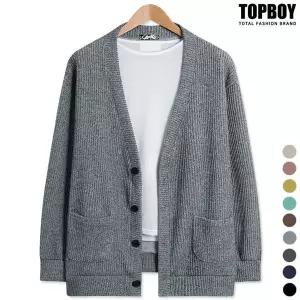 [NS홈쇼핑][탑보이] 남녀공용 데일리 골지 오버핏 가디건 (LW026)[35941718]