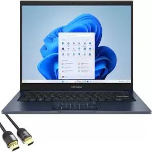 ASUS 비보북 14인치 FHD 노트북 인텔 코어 5 120U 12GB RAM SSD 롱 배터리 개인 웹캠 영어 레이아웃 미국