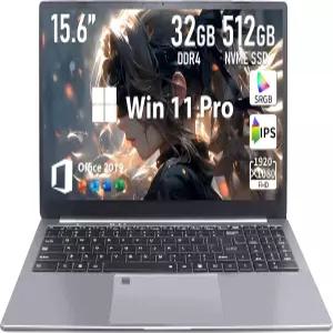 코어 I7-9750H 노트북 MS Office 2019/win11 15.6인치 1920 x 1080 IPS 넓은 시야각 12 스레드 6개