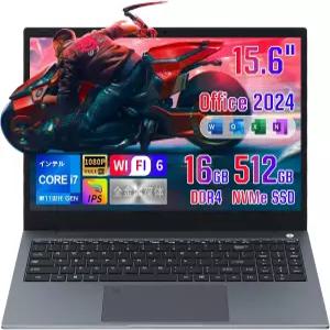 SERYUB 노트북 코어 i7 11세대 i7-1165G7/오피스 2024 장착/15.6인치 노트북/Windows11pro 호환/DDR4 16GB