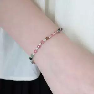 (Silver925) Color stone bracelet 실버 발찌 팔찌 액세서리 악세서리
