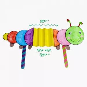 꿈틀꿈틀 애벌레 만들기 4인세트