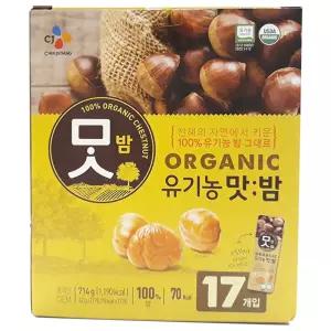 CJ 유기농 맛밤 714g / 42g X 17팩