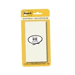 3M 포스트-잇 노트 636-TRSPT 투명