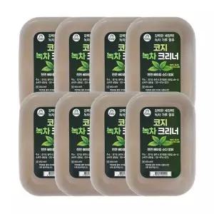 [뷰티 (기타)]코지 녹차 크리너 설거지비누 630g x8 주방세제