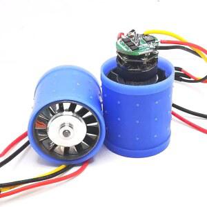 9V 12V 24V 100000 초고속 BLDC 3상 브러시리스 모터 드라이버 CNC 알루미늄 합금 임펠러 덕트