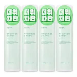 식물나라 제주알로에 쿨링 선 스프레이 100ml 4개