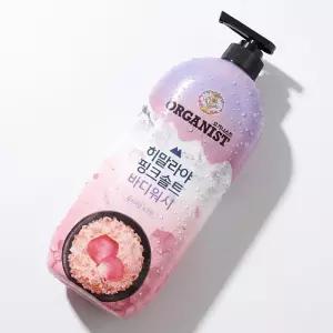 핑크솔트 함유 산뜻하게 클렌징 로즈향 바디워시 865ml 핑크솔트 함유