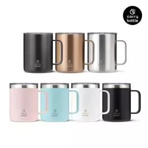 캐리보틀 스탠다드 머그 360ml 뚜껑스텐컵12oz 스텐컵 뚜껑