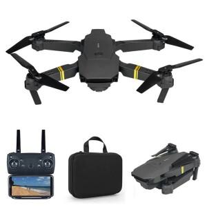 4K Eachine E58 드론 WIFI FPV 광각 카메라 접이식 암 RC 쿼드콥터 프로 RTF 6축 회전