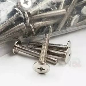6mm 니켈 6x60 평볼트 가구볼트 연결볼트 접시머리 십자볼트 접시머리나사
